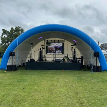 LED Screen with Stage and Canopy 1