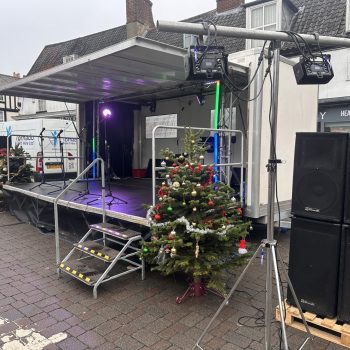Stage Set Up with PA
