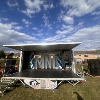 Trailer Stage with EV Full PA